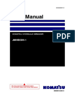KOMATSU Hydraulic Breaker JMHB09H-1 SEN06664-01 Shop Manual