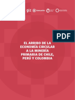 Economía Circular - Minería Chile, Perú y Colombia