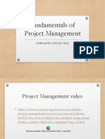 Fundamentals of Project Management: Subhashis Ghosh Iimc