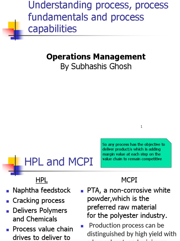 Faculty PPT - Understanding Process Process Fundamentals and Process ...