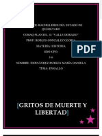 Gritos de Muerte y Libertad