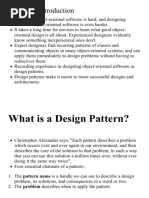 What Is A Design Pattern?: Chapter 1 Introduction