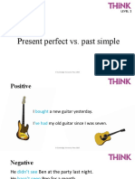 Present Perfect Vs Past Simple