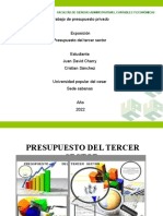 Presupuesto Del Tercer Sector