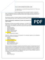 Autoevaluacion-Matriz de Planificacion