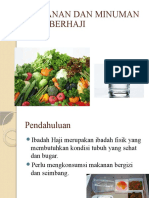 MAKANAN DAN MINUMAN UNTUK HAJI