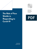 The Role of Face Shields in Responding To Covid 19