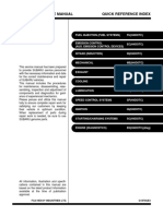 2004 Impreza Service Manual Quick Reference Index Engine Section 2