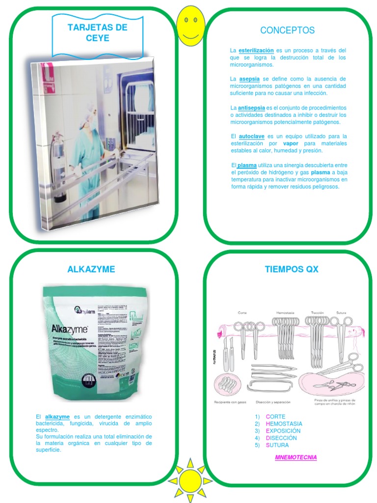Proceso de Esterilización en CEYE | PDF | Esterilización (Microbiología ...