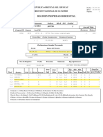 Datos Padron Ultima Declaracion