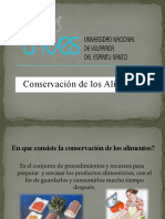 Conservación Alimentos