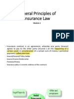 General Principles of Insurance Law