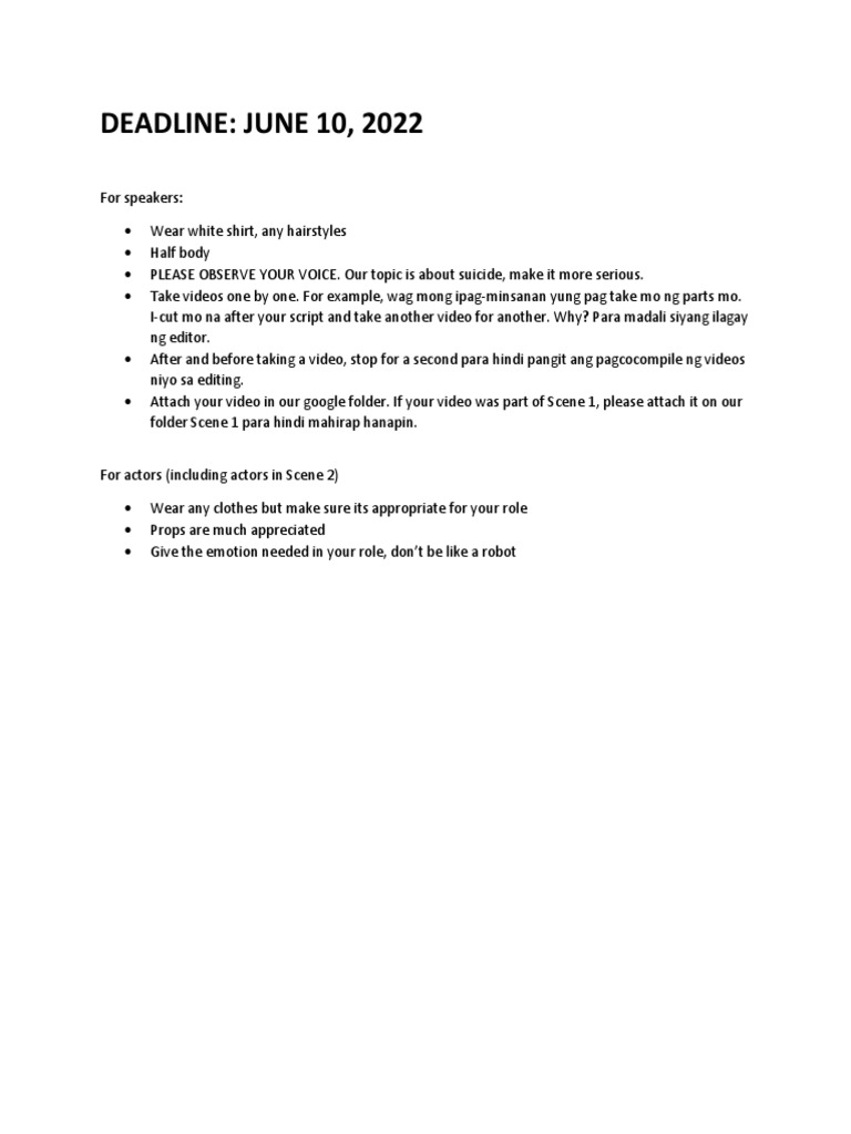 Group 2 Script | PDF | Depression (Mood) | Suicide