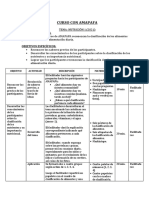 CURSO DE NUTRICION 2021 - 1