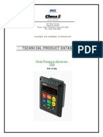 Technical Product Datasheet: Total Pressure Governor TPG