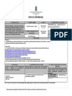 Octavo - Ciclo 7 - Ruta de Aprendizaje - Segundo Semestre