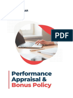 Performance and Appraisal Policy