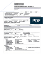 Investigación epidemiológica COVID-19