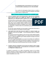 CUESTIONARIO SOBRE LA INTERPRETACION Y APLICACIÓN DE LA LEY 30364 y SU REGLAMENTO EL D