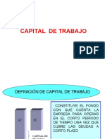 Capital de Trabajo