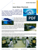 Municipal and Waste Water Chemicals