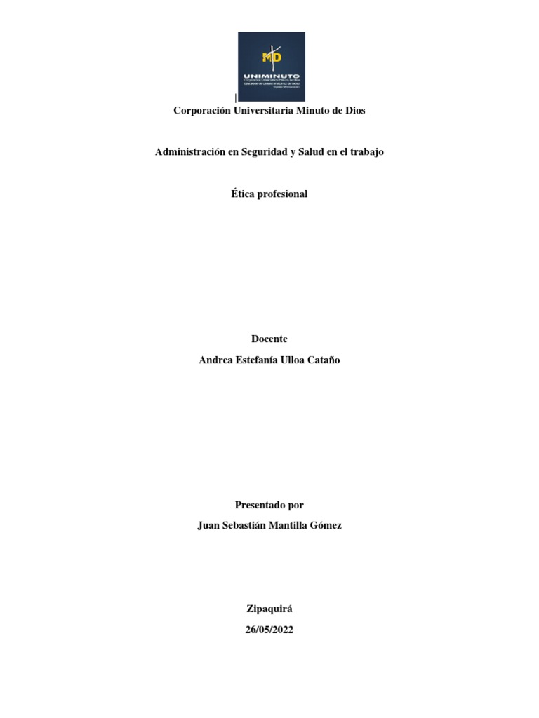 Actividad 2 Etica Profesional | PDF | Crecimiento personal y profesional