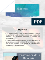 Taller - Hipotesis