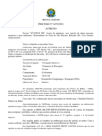 Avaria de máquinas em escuna sem danos pessoais ou ambientais