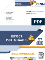 Riesgos laborales y prestaciones del seguro social