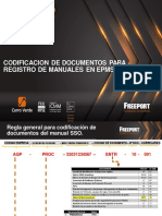 Codificacion de Documentos para Ingreso de Manual Sso A Epms