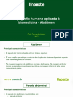 Anatomia do Abdômen e Sistemas Digestório e Excretor