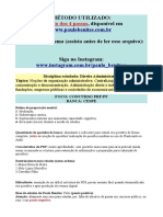 Método dos 4 passos para organização administrativa