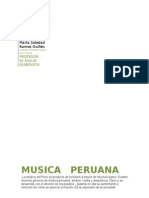 Historia de La Musica Peruana Hasta Nuestros Dias