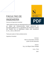 Trabajo de Investigación - Modelo 1 - Reingeniería de Procesos