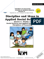 Discipline and Ideas in Applied Social Sciences
