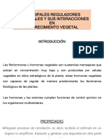 Reguladores hormonales vegetales y su interacción en el crecimiento