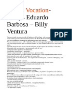 Subito Vocation-Thalys Eduardo Barbosa - Billy Ventura