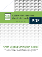 Candidate Handbook LEED Green Associate: Green Building Certification Institute