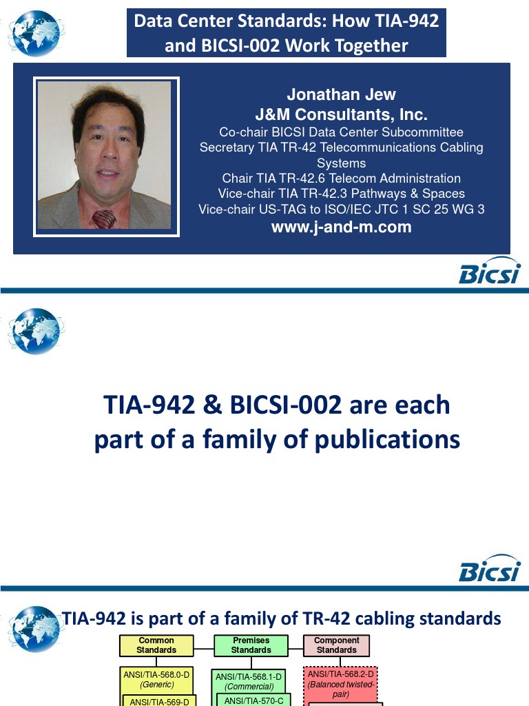 How Tia 942 and Bicsi 002 Work Together | Download Free PDF | Data ...