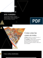 Estructura de Las Casas Romanas y El Arte Romano
