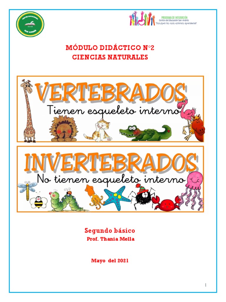 2 Basico Ciencias Modulo 2 Pdf Habitat Vida