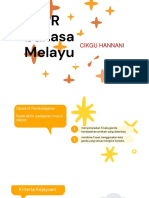 PDPR Bahasa Melayu