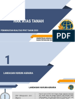 Hak Atas Tanah: Peningkatan Kualitas Ppat Tahun 2020