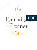 Ramadan Planner