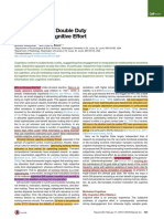 Review: Dopamine Does Double Duty in Motivating Cognitive Effort