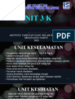 Unit 3 K: Aktiviti Tahunan Yang Telah Diadakan Sepanjang Tahun 2021