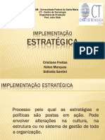 Slide Implementacao Estrategica