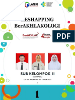 Reshapping Berakhlakologi Kelompok