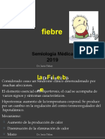 3 - Semiologia de La Fiebre