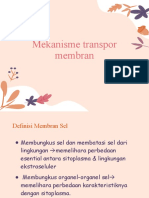 Mekanisme Transfor Membran